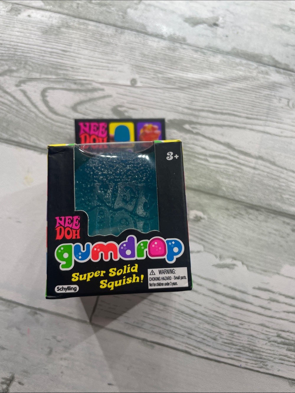 NeeDoh Gumdrop Super Solid Squish! Sensory Toy - Teal